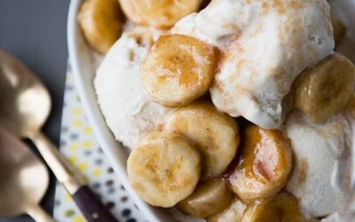 Cinnamon Glazed Bananas