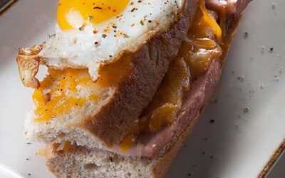 Croque Madame With Eggs