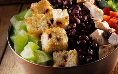 At Home Garlic Croutons