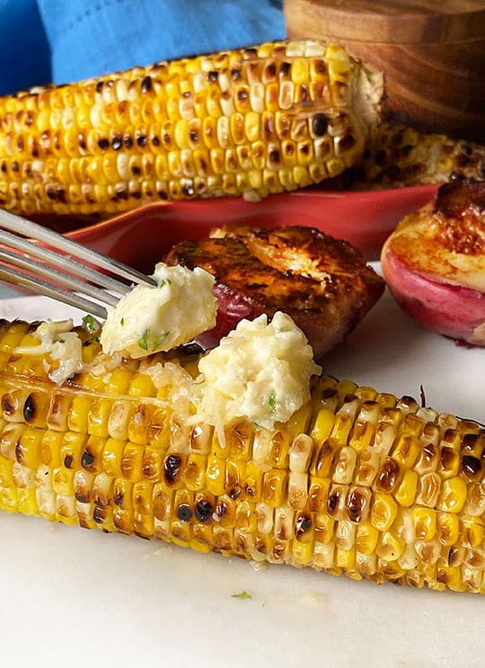 Parmesan Butter Corn Rub